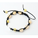 Fabrication de bracelets de bricolage en nylon tressé à la mode AJEW-JB00003-03-1