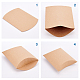 Коробки конфет бумажной подушки & резинки для волос эластичного шнура CON-BC0006-78-4