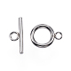 304 Stainless Steel Toggle Clasps STAS-F040-40A-P-1