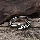 Punk Rock Style 316L Stainless Steel Claw Rings for Men RJEW-BB01200-10AS-3