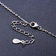Shegrace 925 collar con colgante de plata esterlina JN588C-4