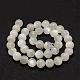Natural White Moonstone Beads Strands G-F306-05AB-10mm-2