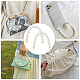 Asas de bolso con cuentas de perlas de imitación de plástico pandahall elite FIND-PH0009-45-5