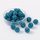 Abalorios de Diamante de imitación de arcilla polímero RB-H258-HD8mm-229-1