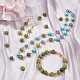 ARRICRAFT Natural Chinese Jade Beads Strands G-AR0001-25-4