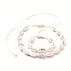 Geflochtene Perlen Stil Armbänder & Halsketten Schmuck Sets SJEW-JS01091-01-1