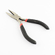 45 # conjuntos de herramientas de joyería de diy de acero al carbono: alicates de punta redonda PT-R007-03-6