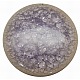 Flat Round Handmade Crackle Porcelain Cabochons X-PORC-P003-2-1