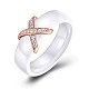 Porcelain Wide Band Rings RJEW-BB32736-8-8