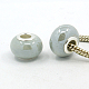 Perles européennes en porcelaine manuelles OPDL-G001-17-1