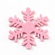 Fiocco di neve feltro tessuto tema natale decorare DIY-H111-B08-2