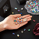 Cheriswelry 100pcs 10 couleurs coudre sur strass DIY-CW0001-38-8