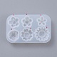 Moules en silicone de fleurs de bricolage X-DIY-D048-12C-2