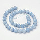 Natürliche und gefärbte Perle Malaysia Jade Stränge G-P234-01-8mm-2