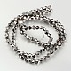 Faceted Bicone Electroplate Glass Beads Strands EGLA-P016-4mm-F06-2