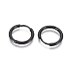 304 Stainless Steel Huggie Hoop Earrings EJEW-G272-02-12mm-B-2