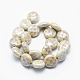 Perle di porcellana ecologiche fatte a mano PORC-P027-B01-2