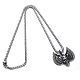 304 Stainless Steel Pendant Necklace STAS-Q203-AAT876-2-2
