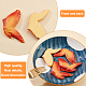 NBEADS 6 Pcs Artificial Chicken Wings CRES-WH0010-029-4