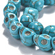 Chapelets de perle en turquoise synthétique teinte G-M145-17-B-3