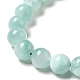 Hilos de perlas de vidrio natural G-I247-31A-5