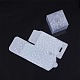 Tupfenmuster transparentes PVC-Quadrat begünstigen Box Süßigkeiten behandeln Geschenkbox CON-BC0006-28-4