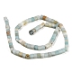 Brins de perles d'amazonite de fleurs naturelles G-G002-A06-3