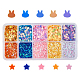 OLYCRAFT 77.5g Star Rabbit Glitter Sequins 5-Color Flakes Chunky Glitters for Epoxy Resin Crafts MRMJ-OC0001-46-1