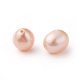 Perlas naturales abalorios de agua dulce cultivadas PEAR-G007-45-2