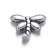 Silber Tibetische Perlen X-AB45-1