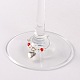 Estilo tibetano charms de vidrio de vino del corazón AJEW-JO00022-02-2
