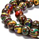 Synthetic Malachite Beads Strands G-I199-32-10mm-G-2