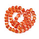 Brins de perles au chalumeau transparentes lumineuses faites à la main LAMP-T017-04C-2