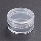 Tarro de crema facial portátil vacío de plástico transparente MRMJ-WH0060-20B-1