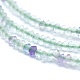 Natural Fluorite Beads Strands G-E530-14D-3