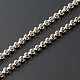 Collares de cadena de 304 acero inoxidable Rolo NJEW-JN03543-4