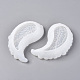 Moldes de silicona para bandeja de joyería con alas de Ángel X-DIY-WH0162-84-2