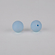 Round Silicone Focal Beads SI-JX0046A-62-2