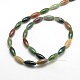 Rice Natural Indian Agate Beads Strands G-P063-03-2