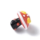 Perline irregolari fatte a mano in lampwork&nbsp;LAMP-Q007-01C-2