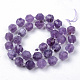 Natural Amethyst Beads Strands G-R482-06A-10mm-2