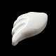 不透明樹脂天使の羽デコデンカボション  ホワイト  19.5x10x5.5mm CRES-I029-06A-2