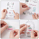 Craspire 3set selbstklebende Washi-Sticker DIY-CP0007-20-4