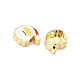Weihnachts-Messing-Emaille-Perlen&nbsp;KK-I474-G05-2