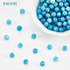 NBEADS About 122 Pcs Natural Blue Quartz Beads G-NB0003-69-4