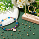PandaHall Elite 600Pcs 5 Style Brass Beads KK-PH0005-63-5