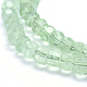 Natural Green Fluorite Beads Strands G-K223-18-3