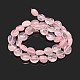 Naturel rose de pépites de quartz brins de perles X-G-J336-24-2