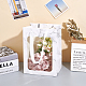 Flower Bouquet Paper Gift Bags ABAG-WH0005-46B-04-6