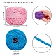 PH PandaHall 1312Y Perle Cotton Thread 15 Colors Cotton Yarn Threads Balls Size 5 Mercerized Cotton for String Art Crochet Stitch Quilting Hardanger Cross Stitch Needlepoint Hand Embroidery OCOR-WH0052-17-2